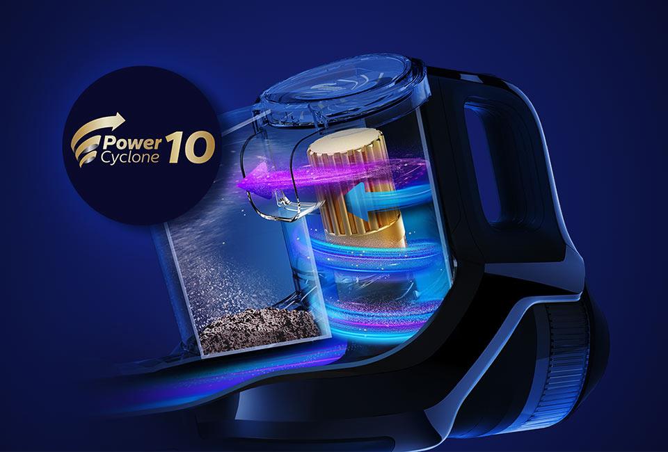 Philips Motor digjital "PowerCyclone 10" - fuqi e lart&euml; p&euml;r thithje