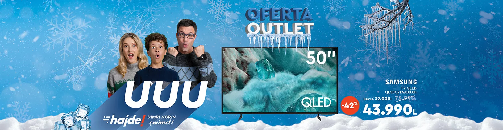 TV SAMSUNG QLED QE50Q7FAAUXXH