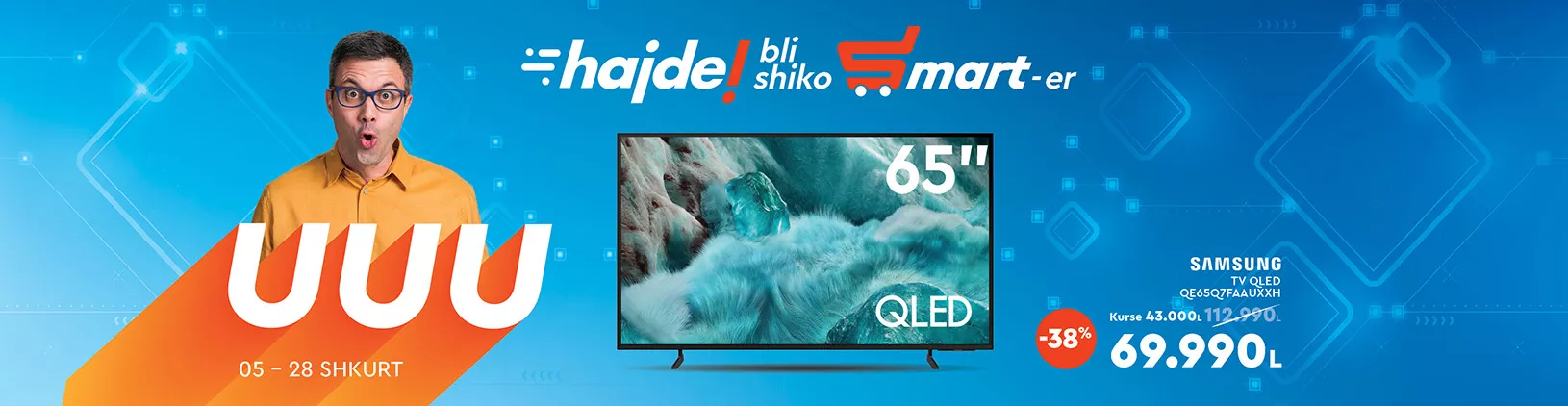 TV SAMSUNG QLED QE65Q7FAAUXXH