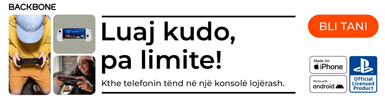 Backbone, luaj kudo pa limite!
