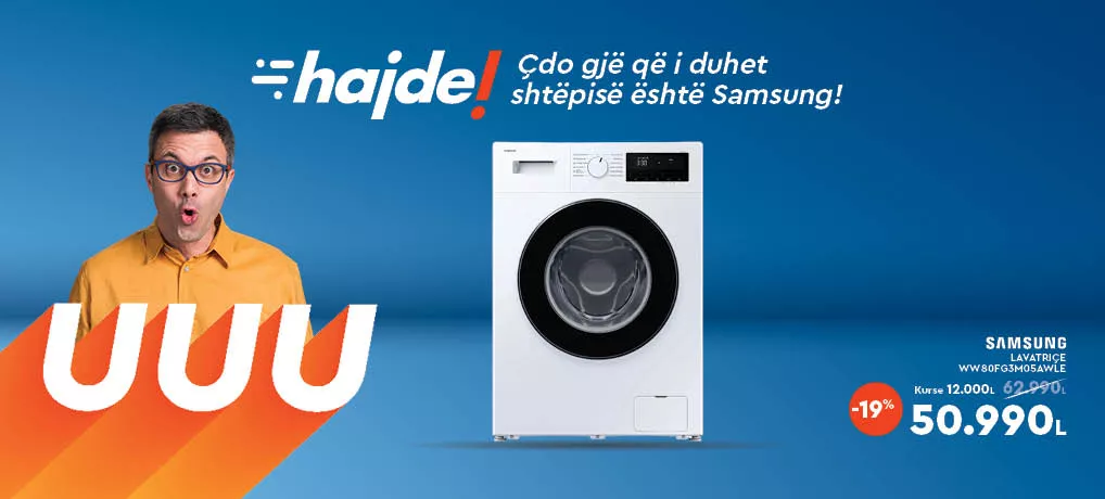 LAVATRICE SAMSUNG WW80FG3M05AWLE