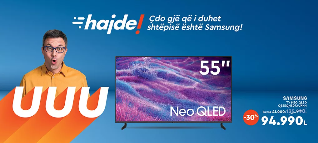 TV SAMSUNG NEO QLED QE55QN80FAUXXH