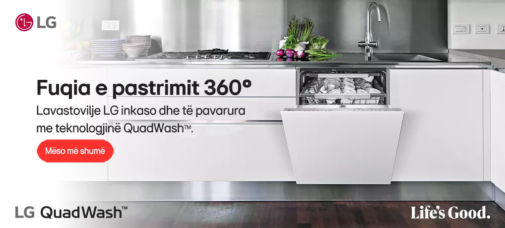 Lavastovilje LG inkaso me teknologjine QuadWash