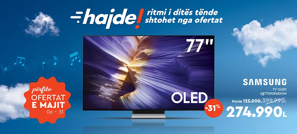 TV SAMSUNG OLED QE77S90FAEXXH