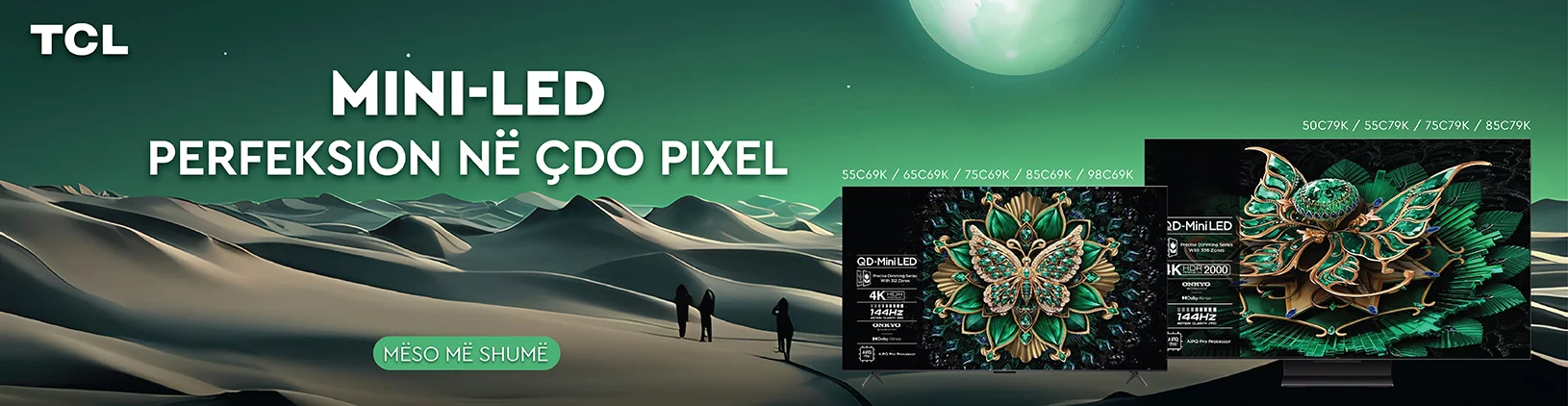TCL MINI-LED PERFEKSION NE CDO PIXEL