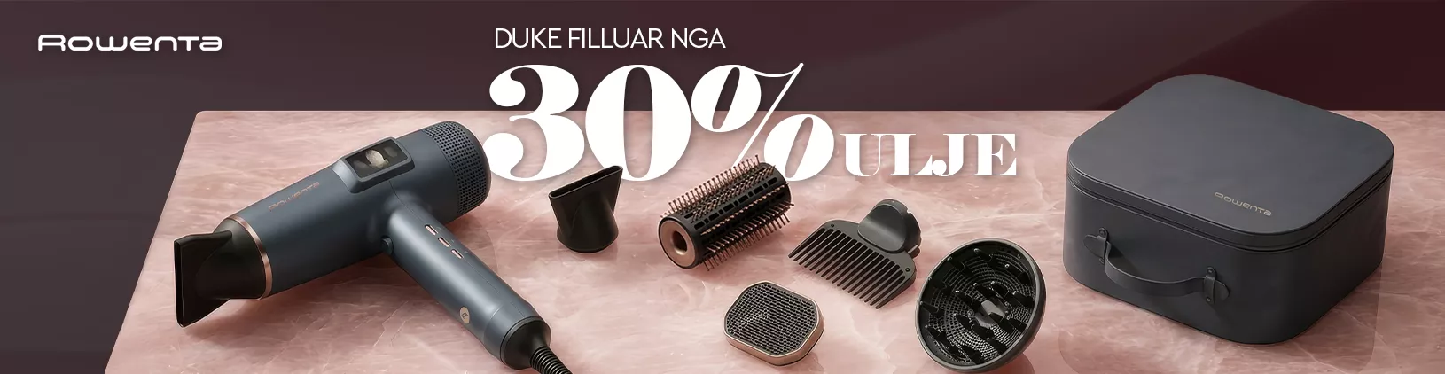 Rowenta duke filluar me 30% ulje!