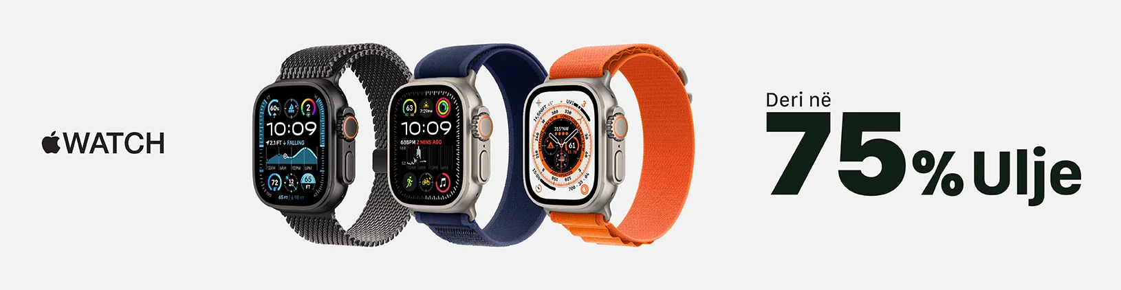 Deri ne 75% ulje-Smartwatch sasi e fundit