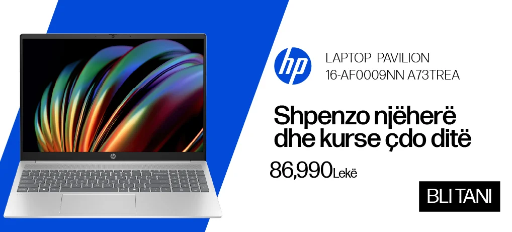 LAPTOP HP PAVILION 16-AF0009NN A73TREA
