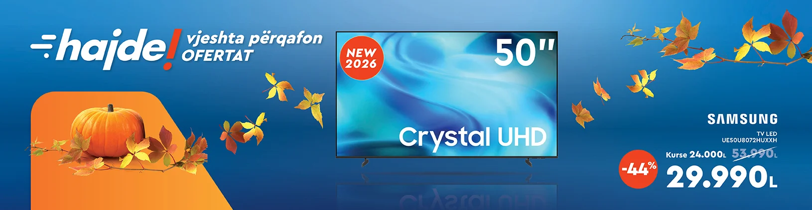 TV SAMSUNG LED UE50U8072HUXXH