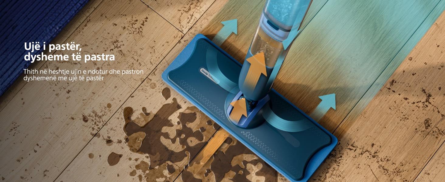 Philips OneUp: чистење со чиста вода