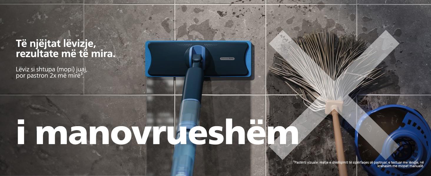 Philips OneUp: чистење без кофа