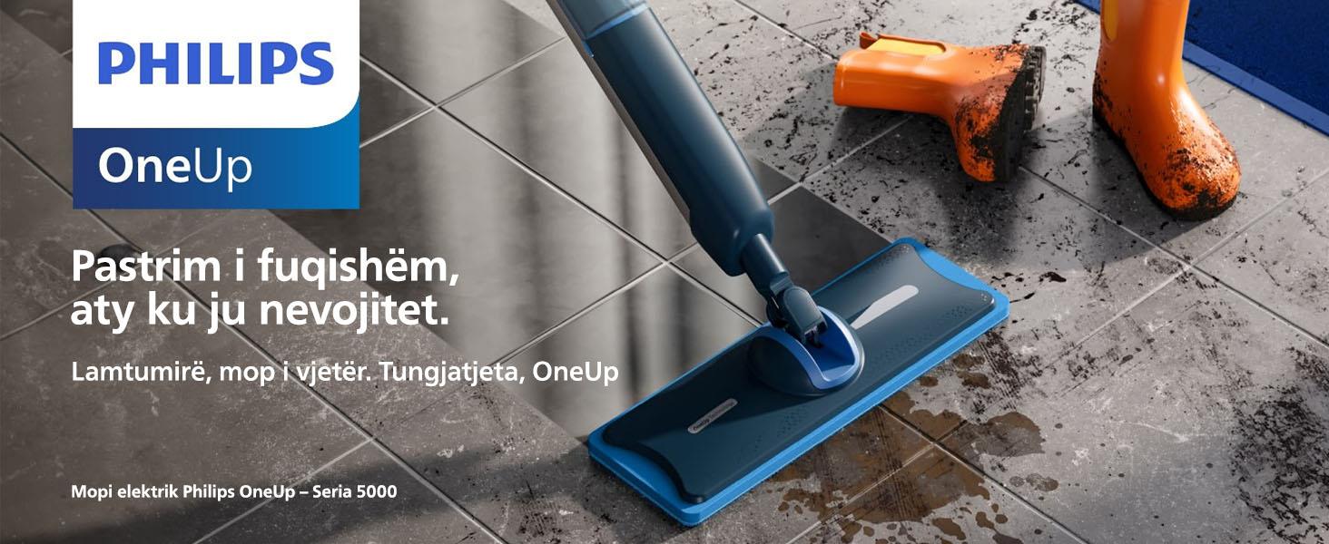 Philips OneUp електричен моп за мокро чистење
